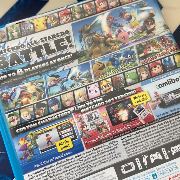 Super Smash Bros for WiiU Nintendo Video Game - Picture 8 of 9